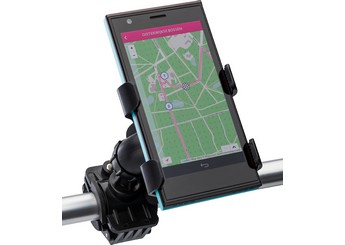 Suporte telemvel ajustvel para bicicleta