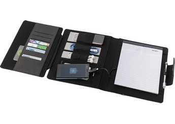 Pasta de congressos A5 + Bateria Powerbank 5000 mAh