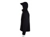 Jaqueta softshell com capuz e mangas extraiveis TRANSFORMER