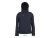 Jaqueta softshell com capuz e mangas extraiveis TRANSFORMER