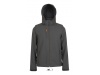 Jaqueta softshell com capuz e mangas extraiveis TRANSFORMER