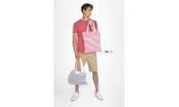 SACO DE LONA EM JERSEY S RISCAS JERSEY S RISCAS