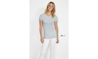T-shirt Cintada de Gola Redonda para Senhora Cores MARTIN WOMEN