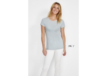T-shirt Cintada de Gola Redonda para Senhora Cores MARTIN WOMEN