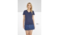 T-shirt com gola em V para Senhora Cores IMPERIAL V WOMEN