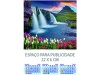 Calendrio Trimestral 2021 de 4 folhas: Paisagens