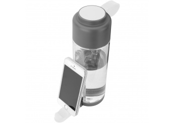 Garrafa com suporte para telefone Techno