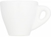 Caneca de caf espresso branca Perk