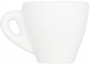 Caneca de caf espresso branca Perk