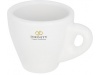 Caneca de caf espresso branca Perk