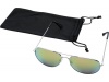 culos de sol com lentes espelhadas coloridas Aviator