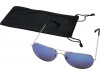 culos de sol com lentes espelhadas coloridas Aviator