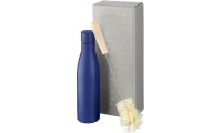 Conjunto de garrafa com isolamento a vcuo em cobre e escovilho 500ml Vasa