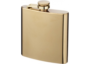 Garrafa de bolso dourada de 175ml Elixer