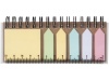 Bloco de notas autocolantes Spiral