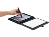 Esferogrfica stylus com pega colorida Nash