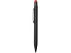 Caneta esferogrfica stylus em borracha Dax