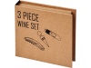 Conjunto de vinho de 3 peas Reze