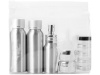 Conjunto de frascos de viagem em alumnio aprovados para cabine Frankfurt