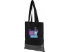 Saco Tote de algodo de 140 g/m com riscas prateadas Aylin
