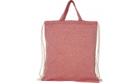 Mochila com cordes em algodo reciclado 150 g/m Pheebs