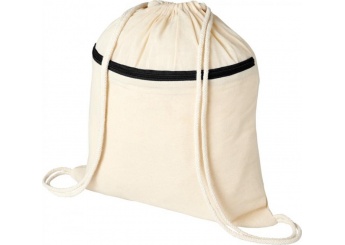 Mochila com cordes com fecho de correr Oregon
