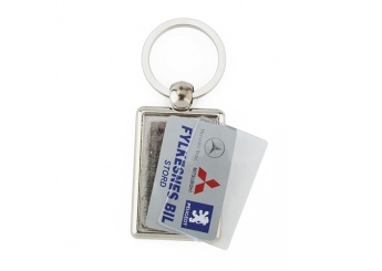 Porta-chaves personalizado em metal