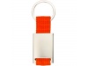 Porta chaves de metal retangular com fita de nylon