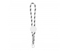 Porta-chaves tubular com ajuste e mosqueto 
