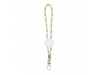 Porta-chaves tubular com ajuste e mosqueto 