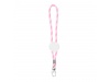 Porta-chaves tubular com ajuste e mosqueto 