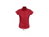 CAMISA STRETCH DE MANGA CURTA PARA SENHORA EXCESS