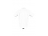 CAMISA DE POPELINA COM MANGA CURTA PARA HOMEM BRANCO