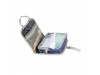 Necessaire com 2 divisrias e fecho em velcro 