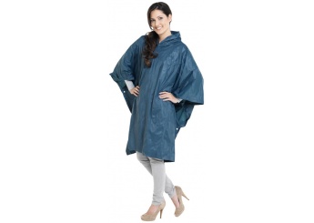 Poncho de chuva ajustvel com bolso