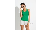 TOP CAVADO COM COSTAS EM T PARA SENHORA CORES COCONUT