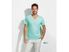 T-SHIRT COM GOLA EM V ACENTUADA CORES PARA HOMEM MASTER