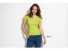 T-SHIRT COM GOLA REDONDA PARA SENHORA CORES MOODY