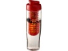 Garrafa desportiva e infusor com tampa Flip 700ml H2O Tempo