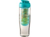 Garrafa desportiva e infusor com tampa Flip 700ml H2O Tempo