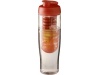 Garrafa desportiva e infusor com tampa Flip 700ml H2O Tempo