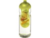Garrafa desportiva e infusor com tampa Dome 650ml H2O Base