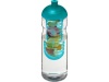 Garrafa desportiva e infusor com tampa Dome 650ml H2O Base