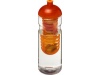 Garrafa desportiva e infusor com tampa Dome 650ml H2O Base