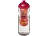 Garrafa desportiva e infusor com tampa Dome 650ml H2O Base