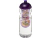 Garrafa desportiva e infusor com tampa Dome 650ml H2O Base