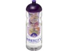 Garrafa desportiva e infusor com tampa Dome 650ml H2O Base