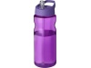 Garrafa desportiva com tampa com boquilha 650ml H2O Base