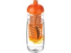 Garrafa desportiva e infusor com tampa Dome 600ml H2O Pulse