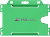 Porta-cartes de plstico horizontal Vega